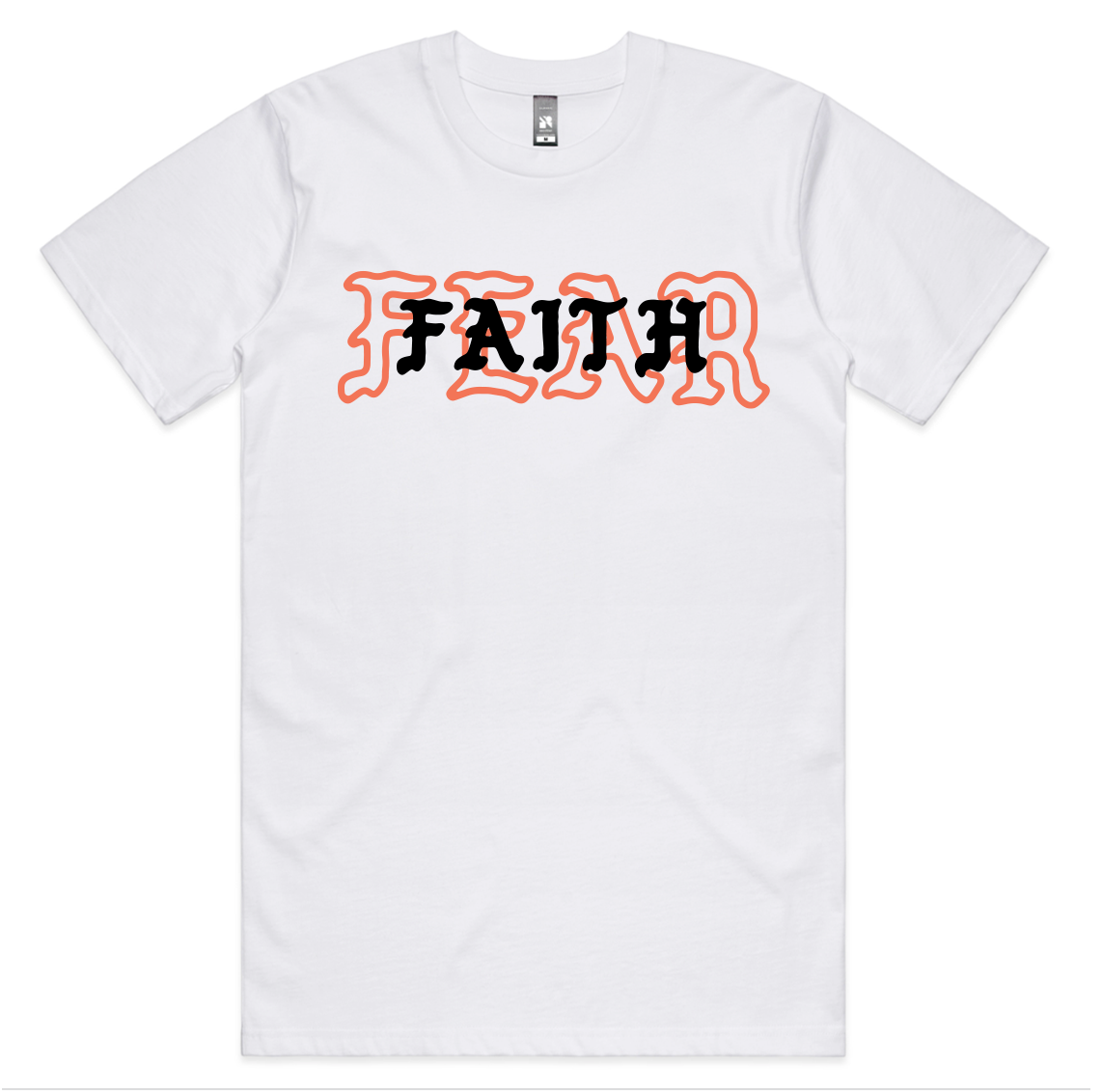 Faith over Fear Script Tee