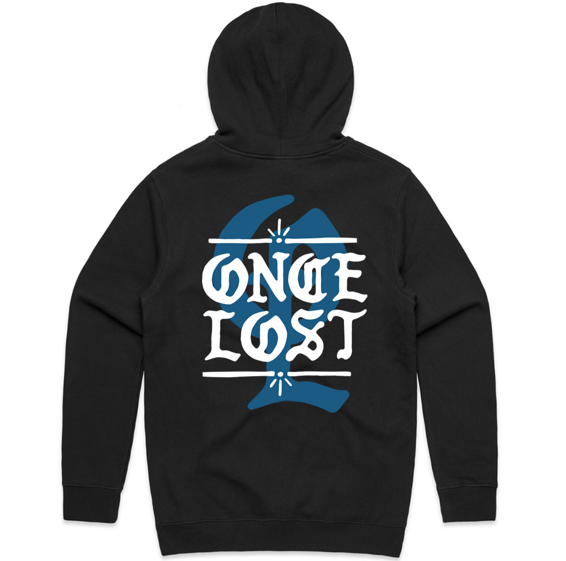 Men's Once Lost Insignia Hoodie Black