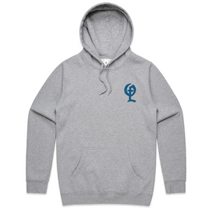 Men's Once Lost Insignia Hoodie Grey Marle